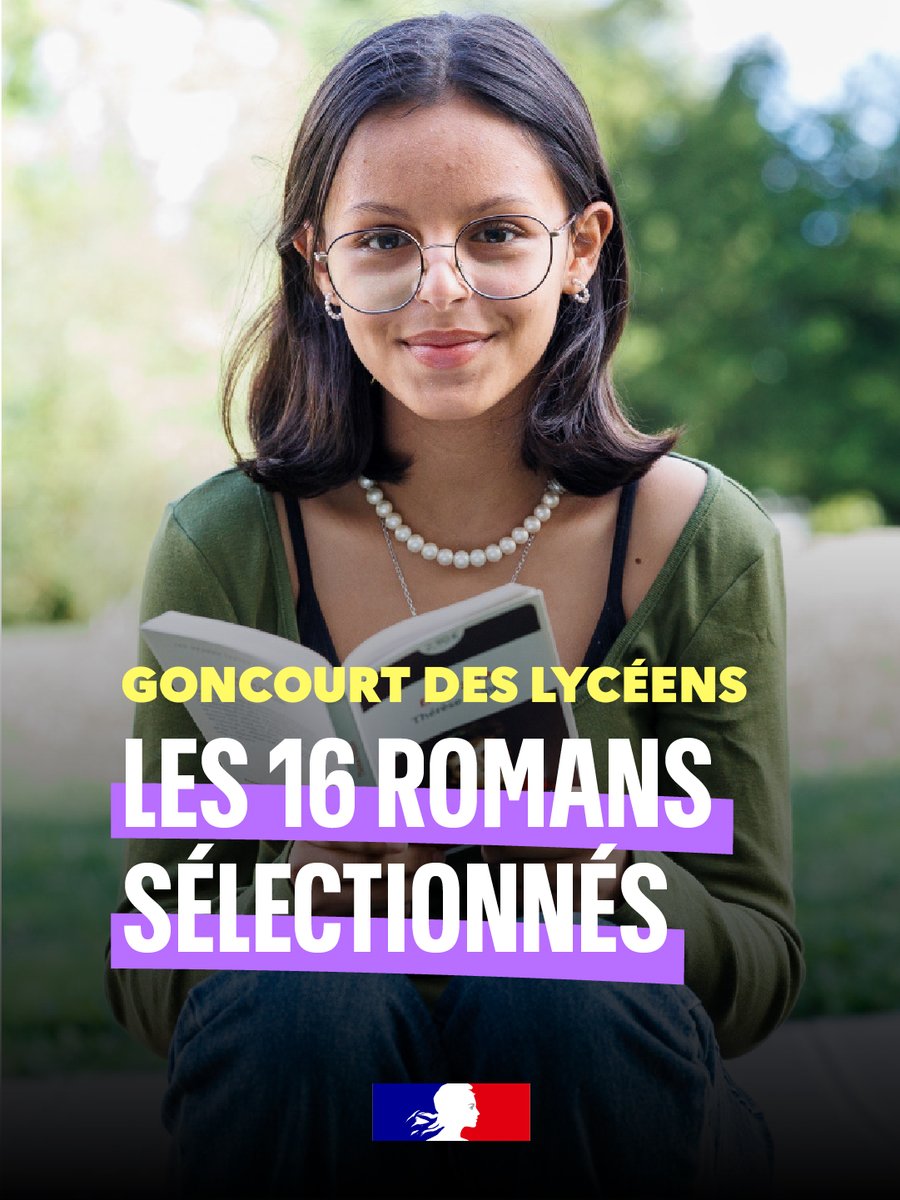 Goncourt des Lycéens : les 16 romans sélectionnés