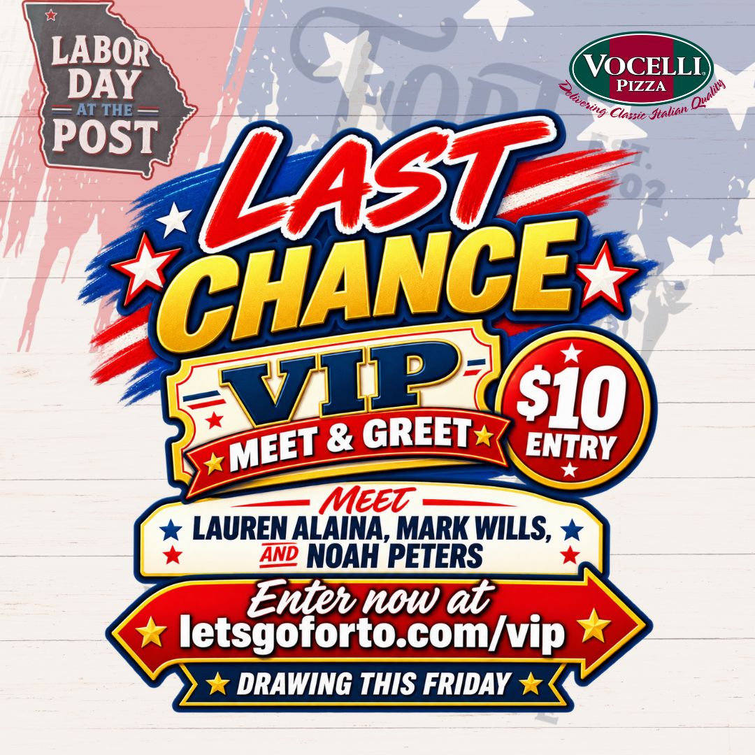 letsgoforto's tweet photo. Do not miss your chance to enter!

One lucky winner will get the chance to go backstage and meet the artists.

Enter now at https://t.co/IUce5qqcg1.

Drawing held THIS FRIDAY (9/4) 4 at 12n.

#letsgoforto #visitnwga https://t.co/7p59NAR43U