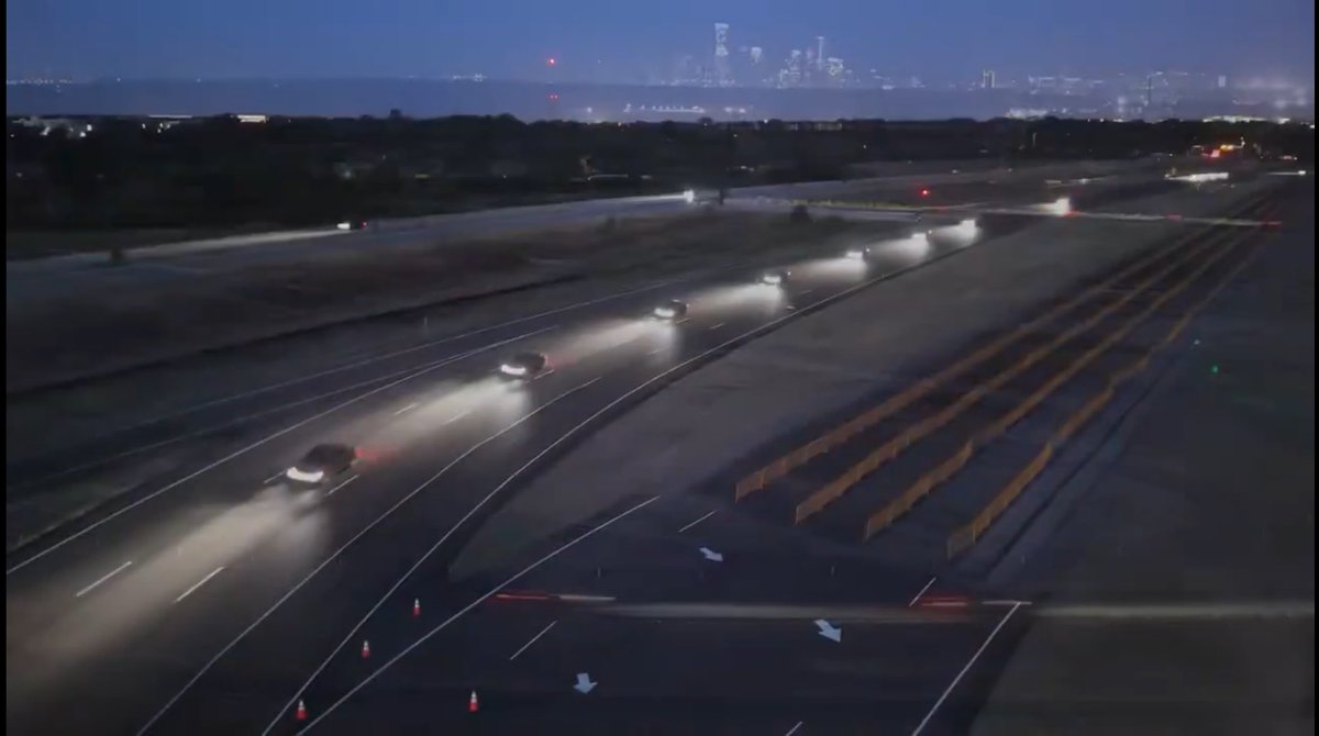 RobotaxiRadar's tweet photo. Giga Texas Cybercab update from new drone footage 👀

✅ Plenty of Cybercabs testing on the track (September 2, 2026)
✅ More newly-built Cybercabs on the line, alongside Model Y L and Cybertruck production

This does not look like a company slowing down 📈 https://t.co/qffUzCgqWf