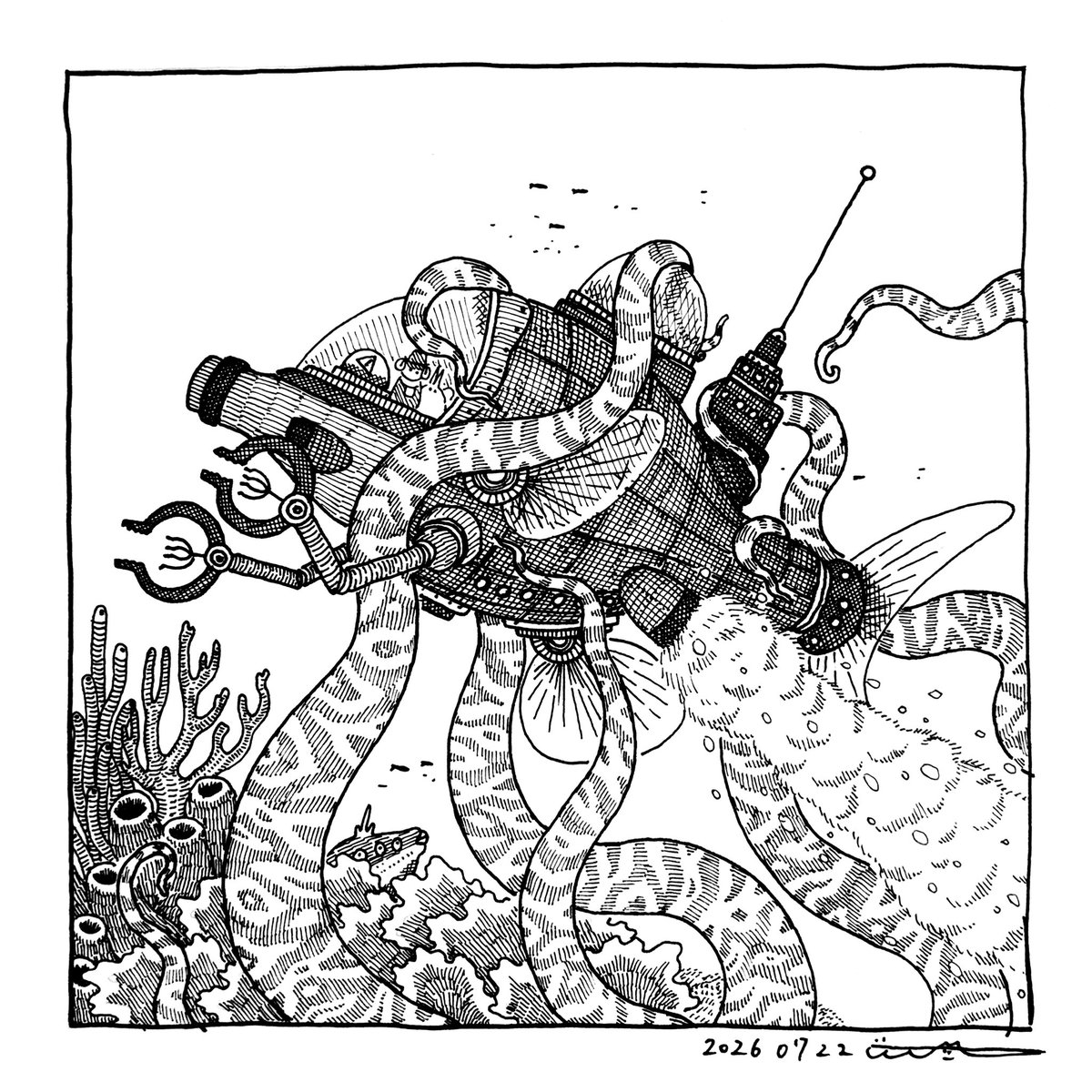 gumgum11223344's tweet photo. #ペン画
#pendrawing
#旅する絵描き

「旅する絵描き-PELAGOS-」

p17〜p20 https://t.co/1Dqsy3wV7U