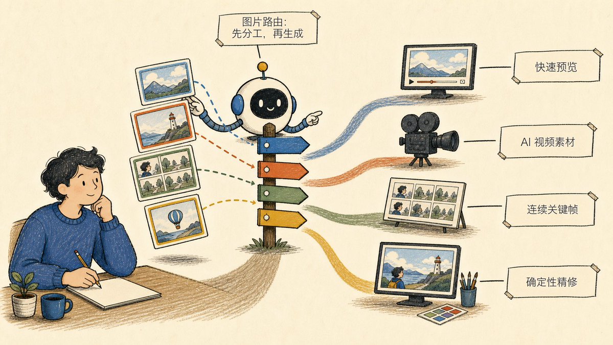伯岩 的文章封面：AI 视频自动生产线：教你如何用Codex 接管图片路由、Midjourney 关键帧、生视频和…