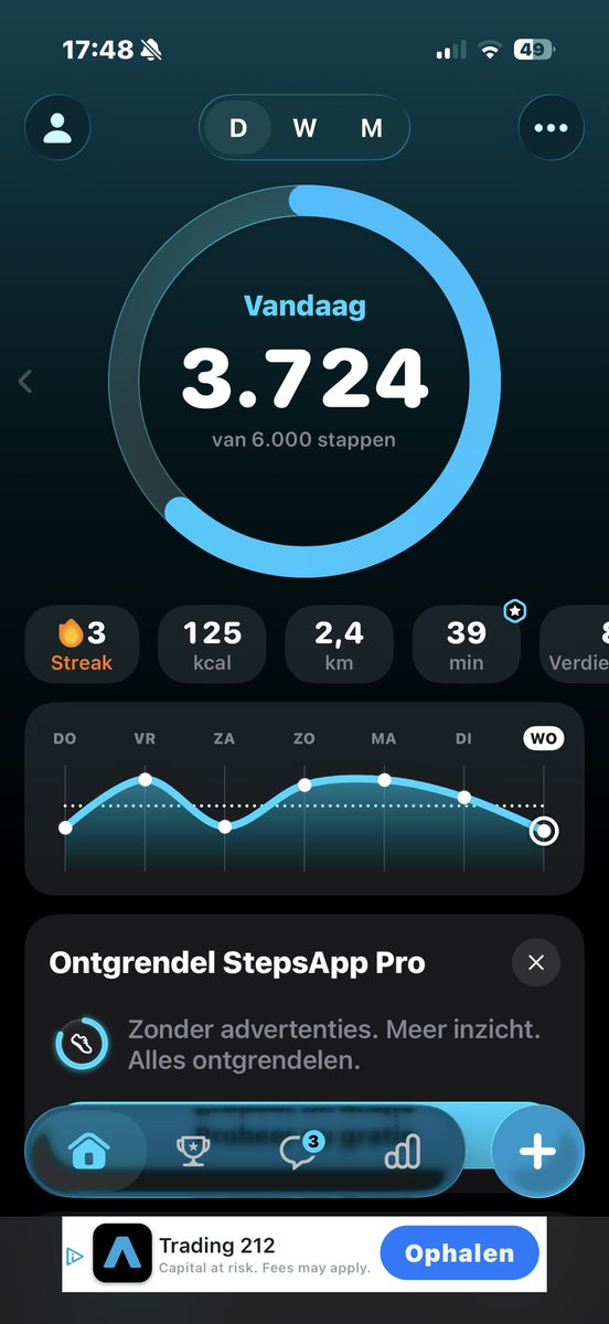 MayCals06's tweet photo. @maycalsss Difference between steps app and my garmin https://t.co/2xFKzzEWBi