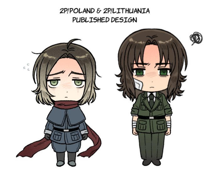 Yanmunchymochi's tweet photo. thought I'd draw Czesław and Kęstutis' oldest design https://t.co/857h5ywOuS