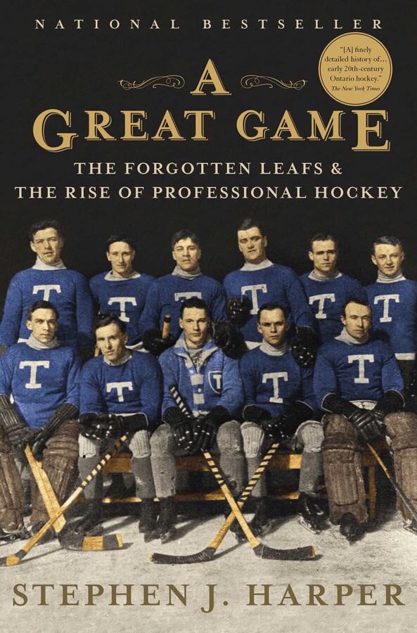 VHCReport's tweet photo. Hardcover now 38% off at Amazon - A Great Game: The Forgotten Leafs &amp; the Rise of Professional Hockey by former Prime Minister of Canada, Stephen Harper
https://t.co/Z8MC7KJIRy
#hockeybooks #hockeyhistory #nhlhistory #stephenharper #torontomapleleafs #mapleleafs https://t.co/6rmPpOM5wj