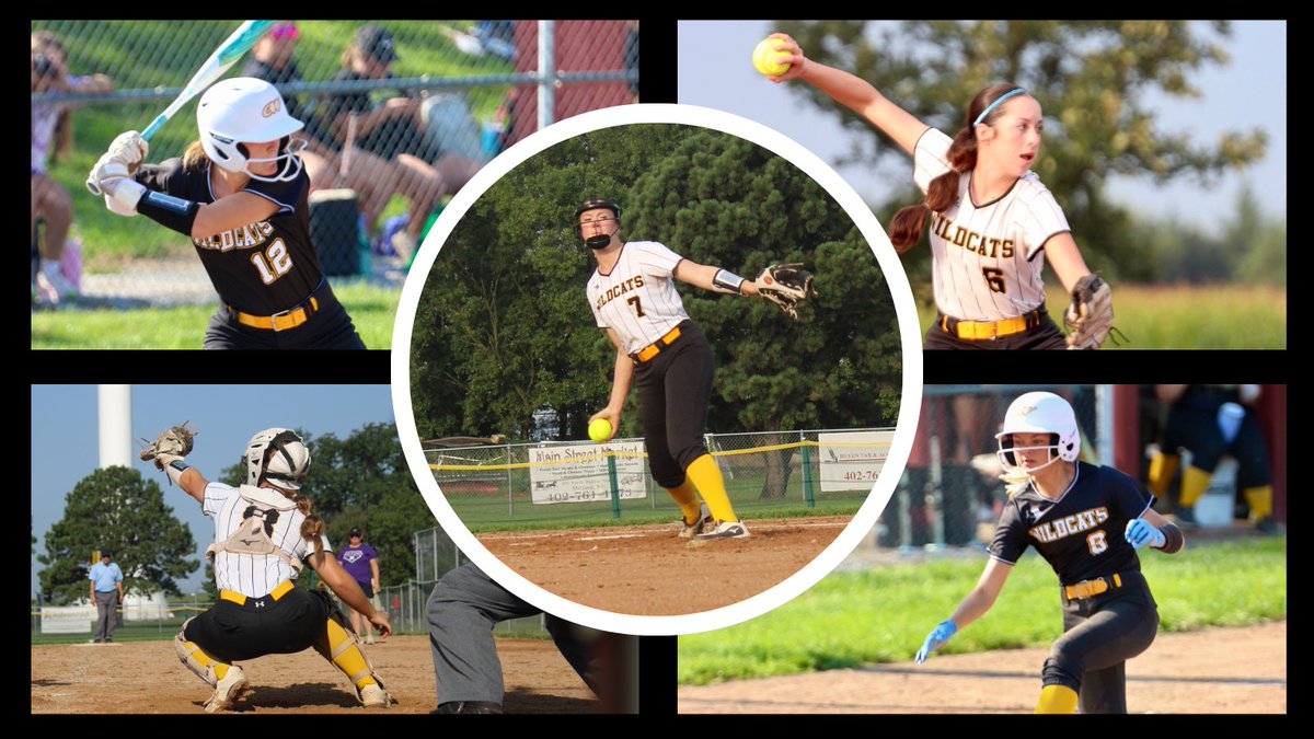 CassWildcatSB's tweet photo. We gave out more Wildcats of the game on Monday. 
Milford Tournament- Mia, Zoey, and Preslee
Mercy/Plattsmouth Tri- Morgan and Erin
Love this team and the girls! They are trusting the process, and truly buying into whatever the team needs me to do. https://t.co/Sf06Y1oGAL