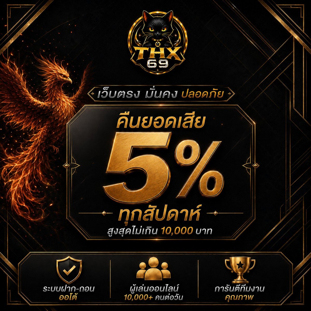 LGFxReborn's tweet photo. 🔥 THX69 คืนยอดเสีย 5% ทุกสัปดาห์
รับคืนสูงสุดไม่เกิน 10,000 บาท!
✅ ระบบฝาก–ถอนออโต้
✅ ผู้เล่นออนไลน์ 10,000+ คนต่อวัน
✅ ทีมงานคุณภาพ พร้อมดูแล
สมัครและรับสิทธิ์ 🔗 https://t.co/KAghQuegAh
#THX69 #คืนยอดเสีย #สล็อตออนไลน์ https://t.co/NkGs6d61Sq
