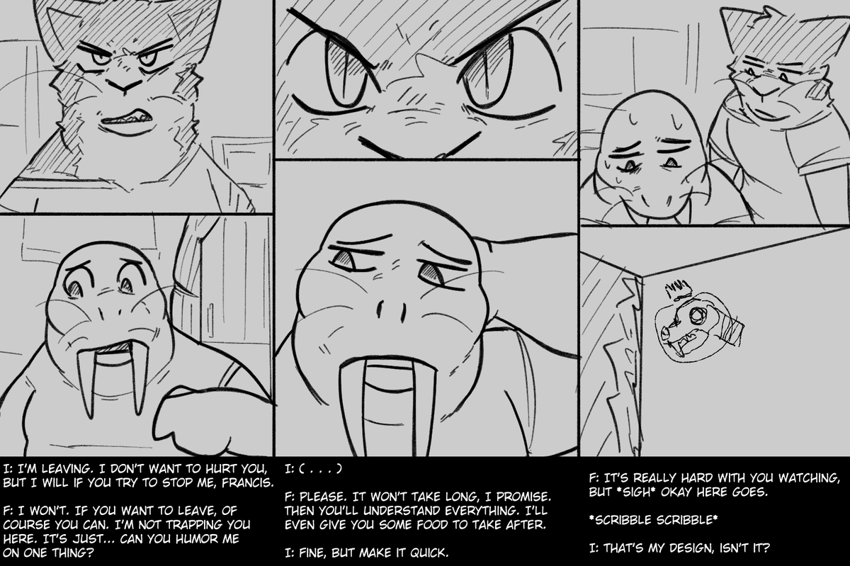 needs_bear's tweet photo. Page 33 of #BeenDrawnIn #furryart https://t.co/Gxz36y5V1o