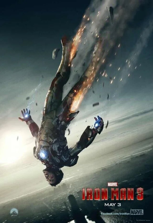 YellingAtScreen's tweet photo. Iron Man 3 ⭐️⭐️1/2

This movie is just whatever, I guess. It has some funny moments but I’ve realized his villains are ass and boring outside of the first movie. 🤷🏽‍♂️ https://t.co/V40zljkdBW