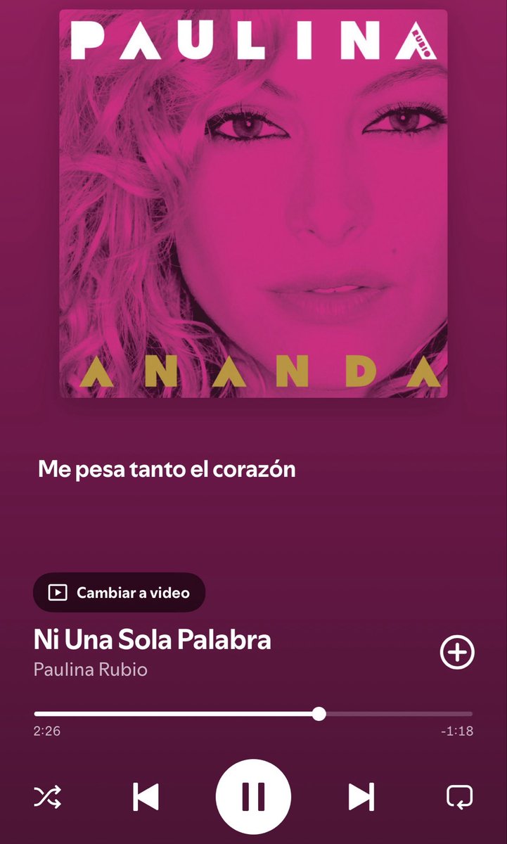 ElBichoVer3sx's tweet photo. Paulina Rubio ni una sola palabra un éxito mundial que merece volver a ser viral y tendencia número 1 https://t.co/9cAEaBYdka