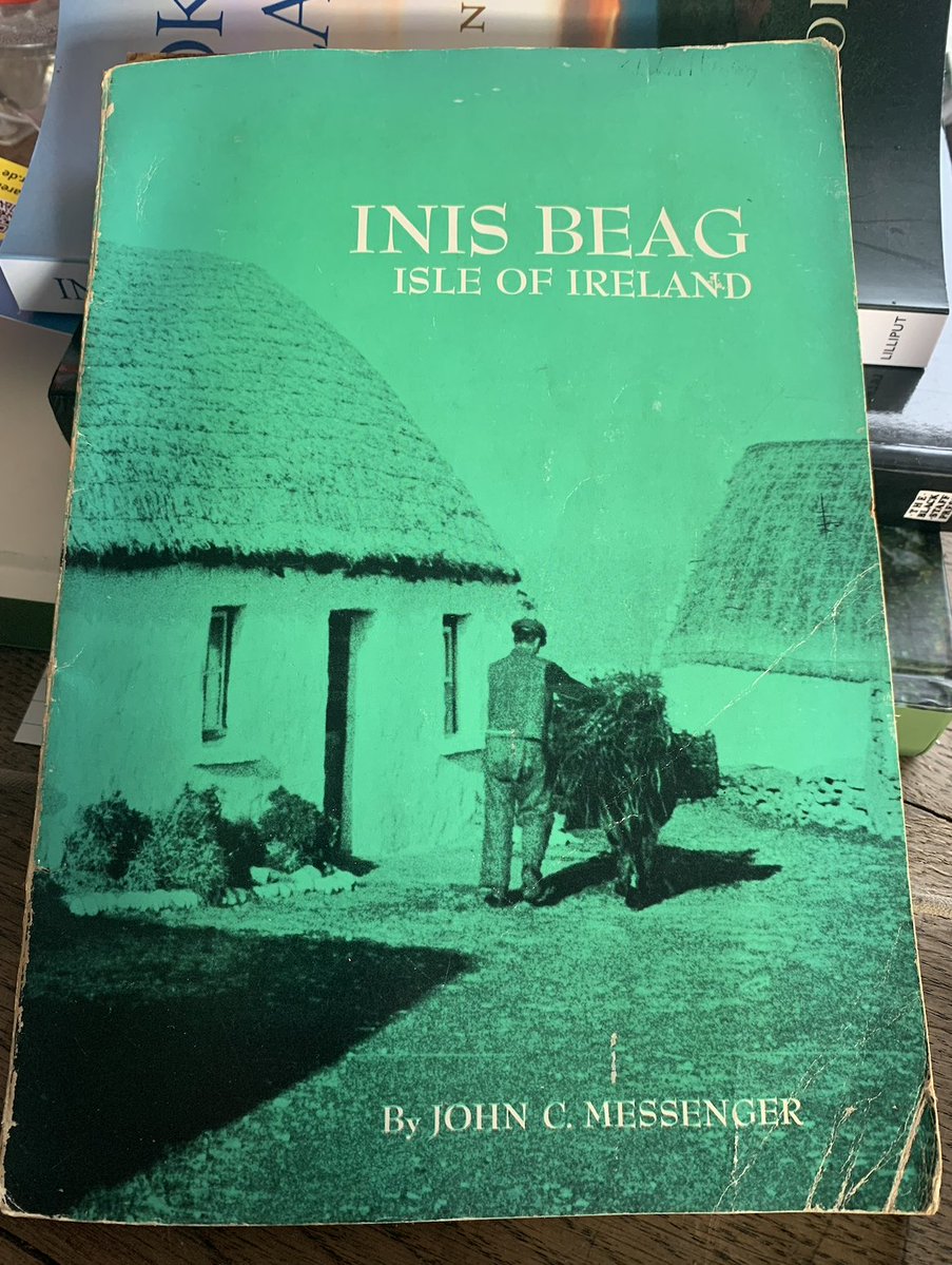 EoinLenihan's tweet photo. To give you a sense of how little Irish politics has changed since the late 1950s, here's a quote about FF/G from John Messenger's anthropology of Inisheer;

"When asked to account for their anti-government sentiment, the folk of Inis Beag [Inisheer] cite most often the commonplace nepotism and corruption practiced by functionaries, the slight differences between the platforms of the major Irish parties - Fianna Fáil and Fine Gael, the promises made by politicians which seldom are kept when they achieve office, the misapplication of programmes once implemented, the inadequacy of government services, the burden of increasing taxation and inflation, and “foolish” government projects in Inis Beag, more often than not instituted without consulting the islanders.”

Even 66 years ago people knew that FF/G were a uniparty willing to promise anything - with no intention of delivering - to cling on to power. In fact, the entire quote could have been written today the last part ringing bitterly true in regards to forced IPAS centres.