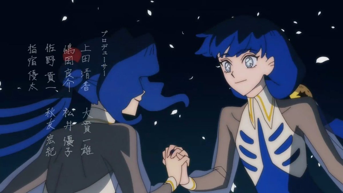 UnknownDriver17's tweet photo. I need to know more about the blue-hair character.  IS THE ONE W/ LIGHT IN HER EYES LARA'S MOM? DOES SHE HAS LIGHT IN HER EYES BC TRUE LOVE COMES FROM THE HEART AND GRACE AND HER had a particular relationship!? But that was seen as A SIN IDK BUT THERE IS SMTH TO SAY HERE https://t.co/e94P0AkXMQ