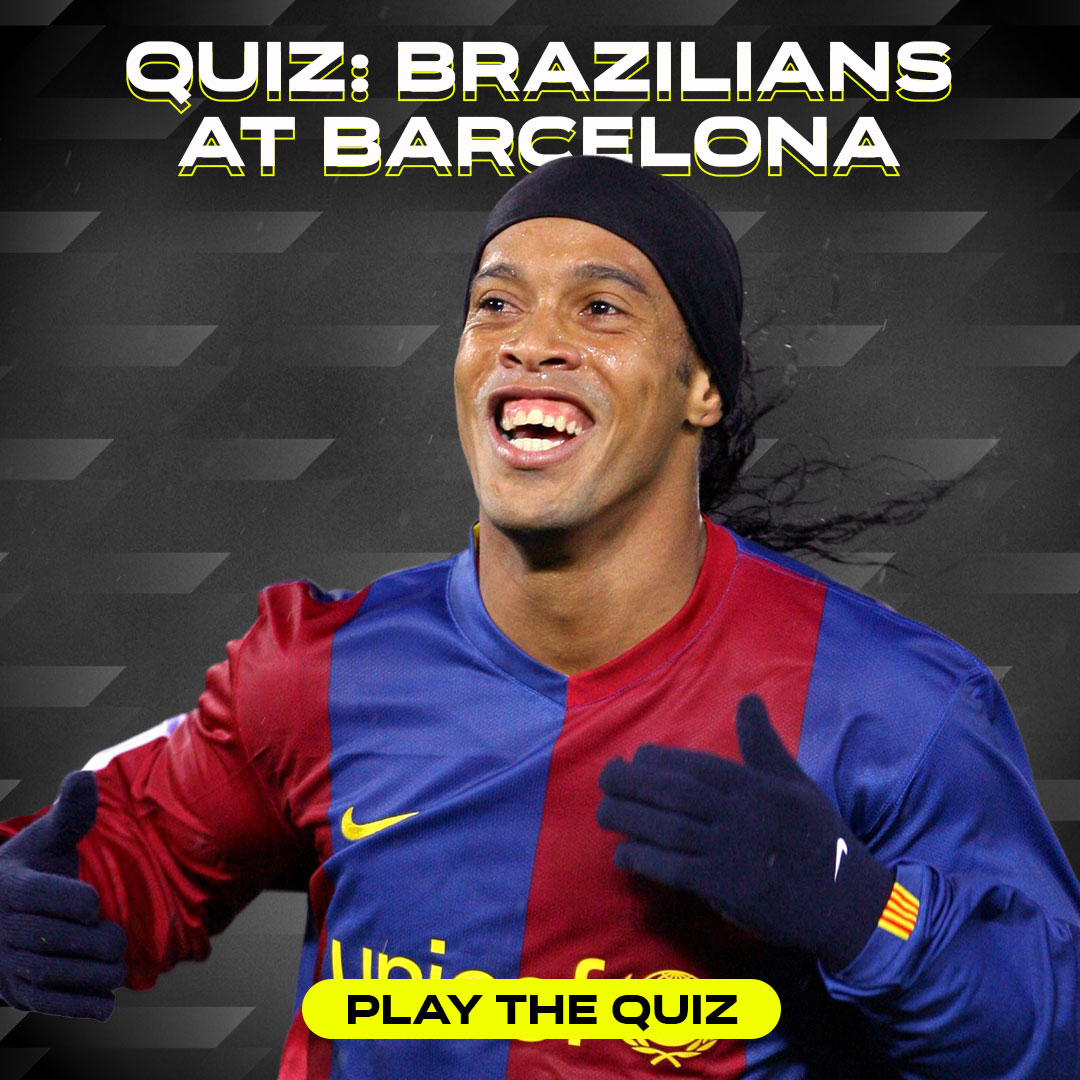 433's tweet photo. Gabriel Jesus is the newest Brazilian to don the famous red &amp; blue colors of Barcelona 🔴🔵

How much do you know about these Brazilian icons? 🇧🇷

Take the 𝑸𝑼𝑰𝒁 and find out 👀

https://t.co/Vn0OK5LOub https://t.co/Hxvz9XH0HE