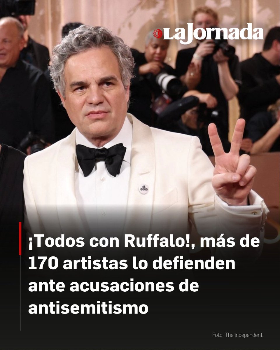 lajornadaonline's tweet photo. El actor George Clooney respaldó públicamente a Mark Ruffalo tras la polémica generada por el estudio Paramount, el cual acusó a Ruffalo de emplear "tópicos antisemitas" en el contexto de su oposición a la posible fusión con Warner Bros.

El conflicto inició cuando Ruffalo cuestionó los vínculos entre la empresa tecnológica Oracle y el ejército israelí, además de oponerse a la transacción de 111 mil millones de dólares argumentando los nexos políticos de David Ellison, máximo responsable de Paramount Skydance, con el presidente de Estados Unidos, Donald Trump.

Más información en: https://t.co/vEfBvg9GuM
