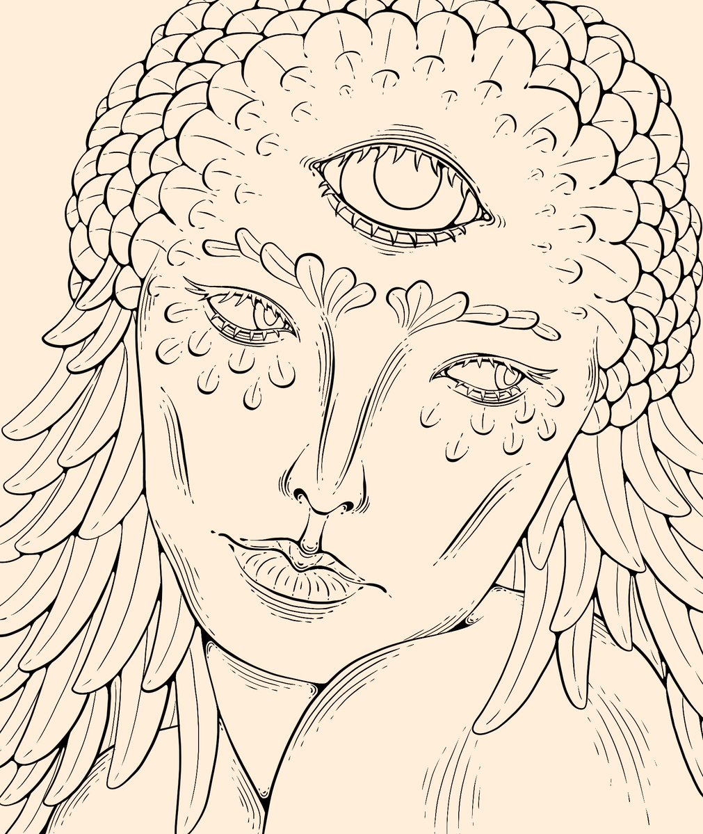 vermill_on's tweet photo. J'arrive pas à me satisfaire de la version finale. 
Je le referais probablement parce que j'adore le lineart, et j'aimerais le mettre en valeur ... 
( Clairement mon plus beau lineart ) https://t.co/3z98j2FkTA