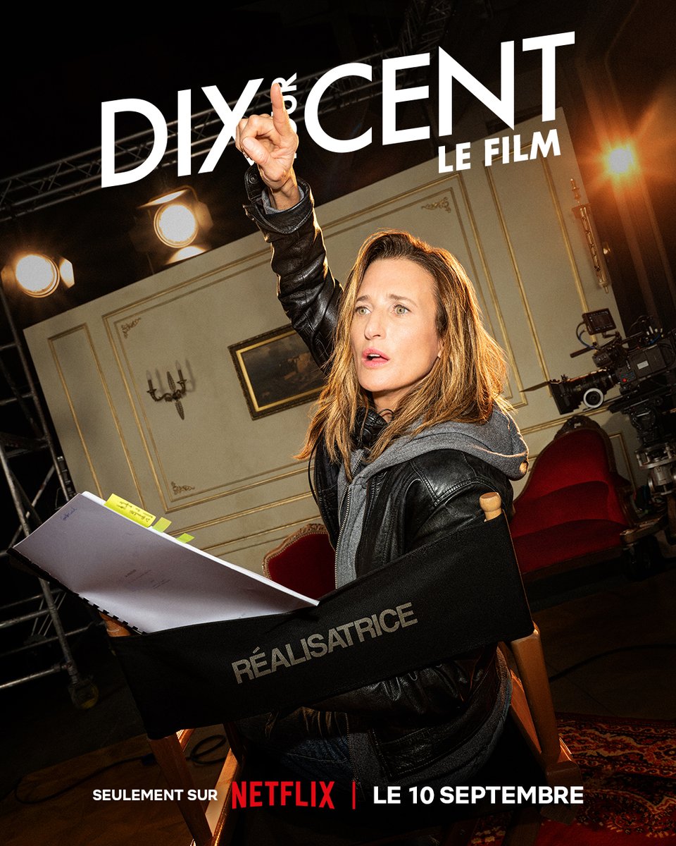 NetflixFR's tweet photo. Andréa, Noémie, Mathias, Gabriel, Hervé, Camille et Arlette reviennent.

DIX POUR CENT, LE FILM avec Camille Cottin, Laure Calamy, Thibault de Montalembert, Grégory Montel, Nicolas Maury, Fanny Sidney et Liliane Rovère, le 10 septembre. https://t.co/eJsoJ2Iiqn
