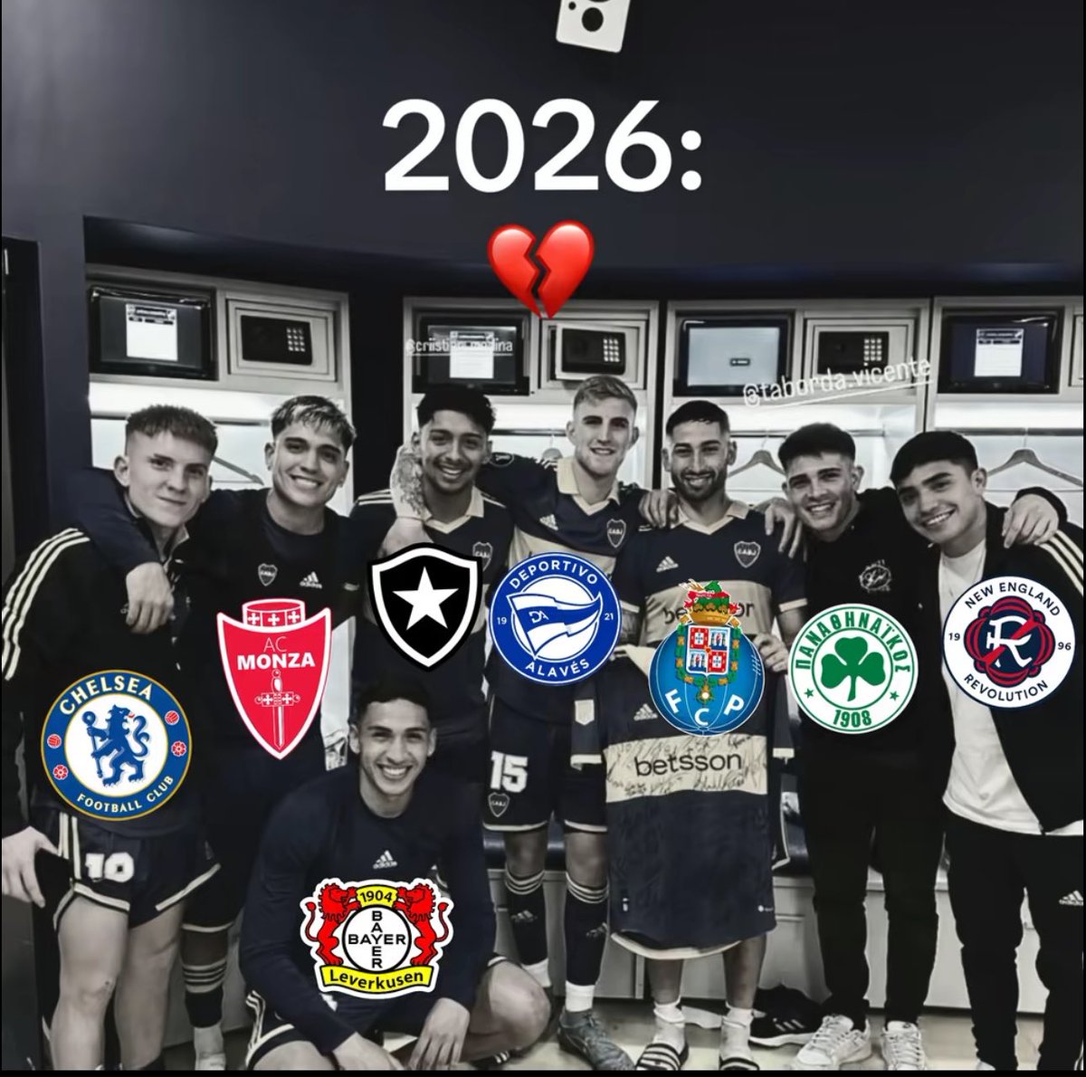 PadreBostero's tweet photo. Oficialmente ya no queda ninguno de nuestros pibes de 2022, quien sera el
Primero en volver? https://t.co/32br2Ra3fr
