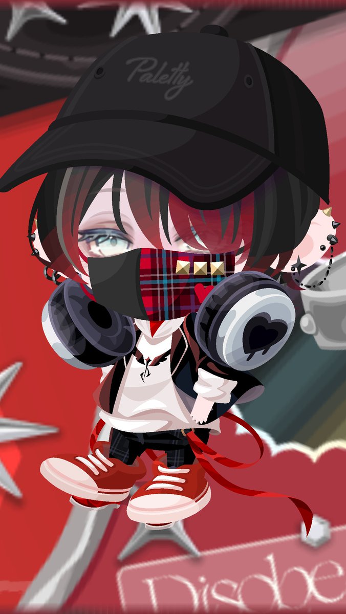 iionnahappy's tweet photo. #ポケコロ
 #ポケコロ民と繋がりたい
久々のメンズコーデ♬ੈ⟡
やはりメンズコーデは難しぃ…
ちょっとゴチャゴチャさせすぎたかな…？
でもこのマスク付けてみたかったんだよね💦 https://t.co/uHdO7kPf7v