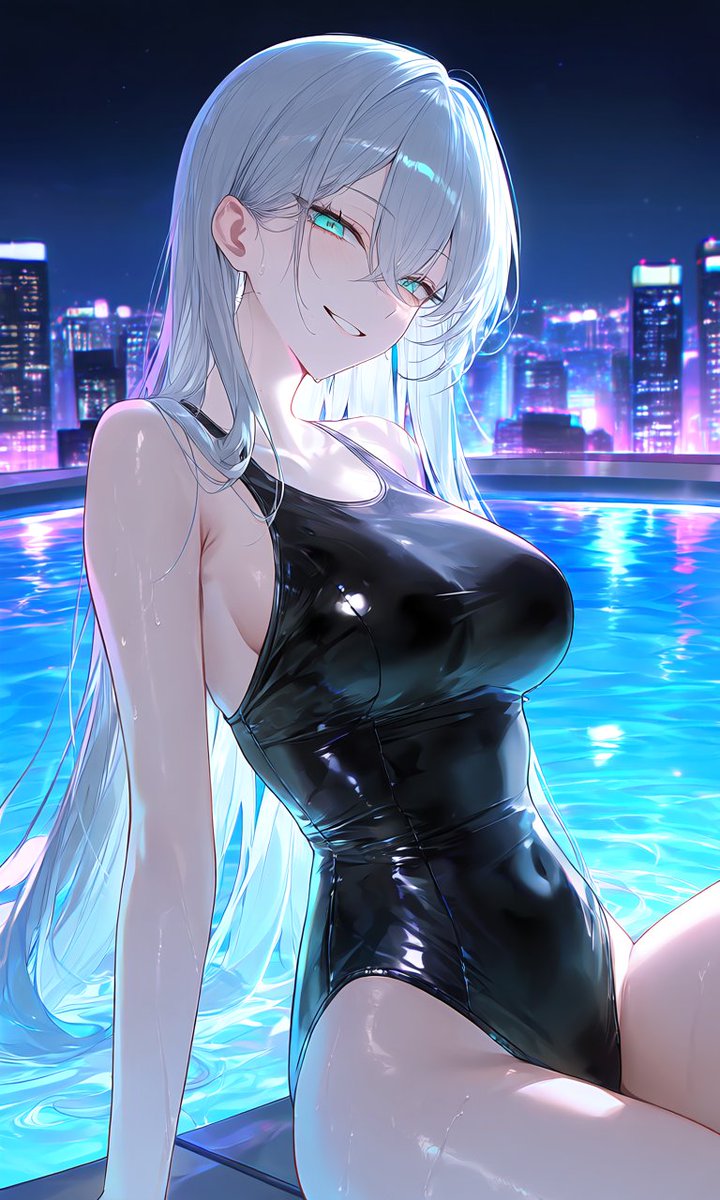 Pr1ncessStarx's tweet photo. Look at this perfect latex body glistening under the city lights tonight 🩵

One glance and you already know where your next tribute belongs

Drones stay useful while Princess Star enjoys her little night swim 🩵 https://t.co/DsOBDvO2nA