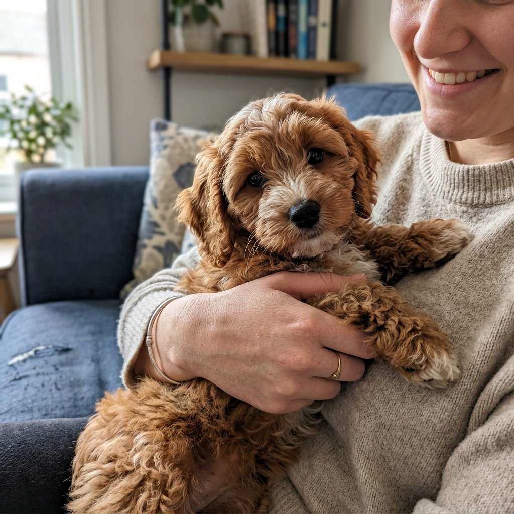 southeastdoodle's tweet photo. Did you know that consistent human touch from day one makes a huge difference in a puppy's temperament? ❤️ Our babies are cuddled daily by adults and children. This early bond creates the loving, confident companions you’ve been looking for! https://t.co/xlAresvGmw