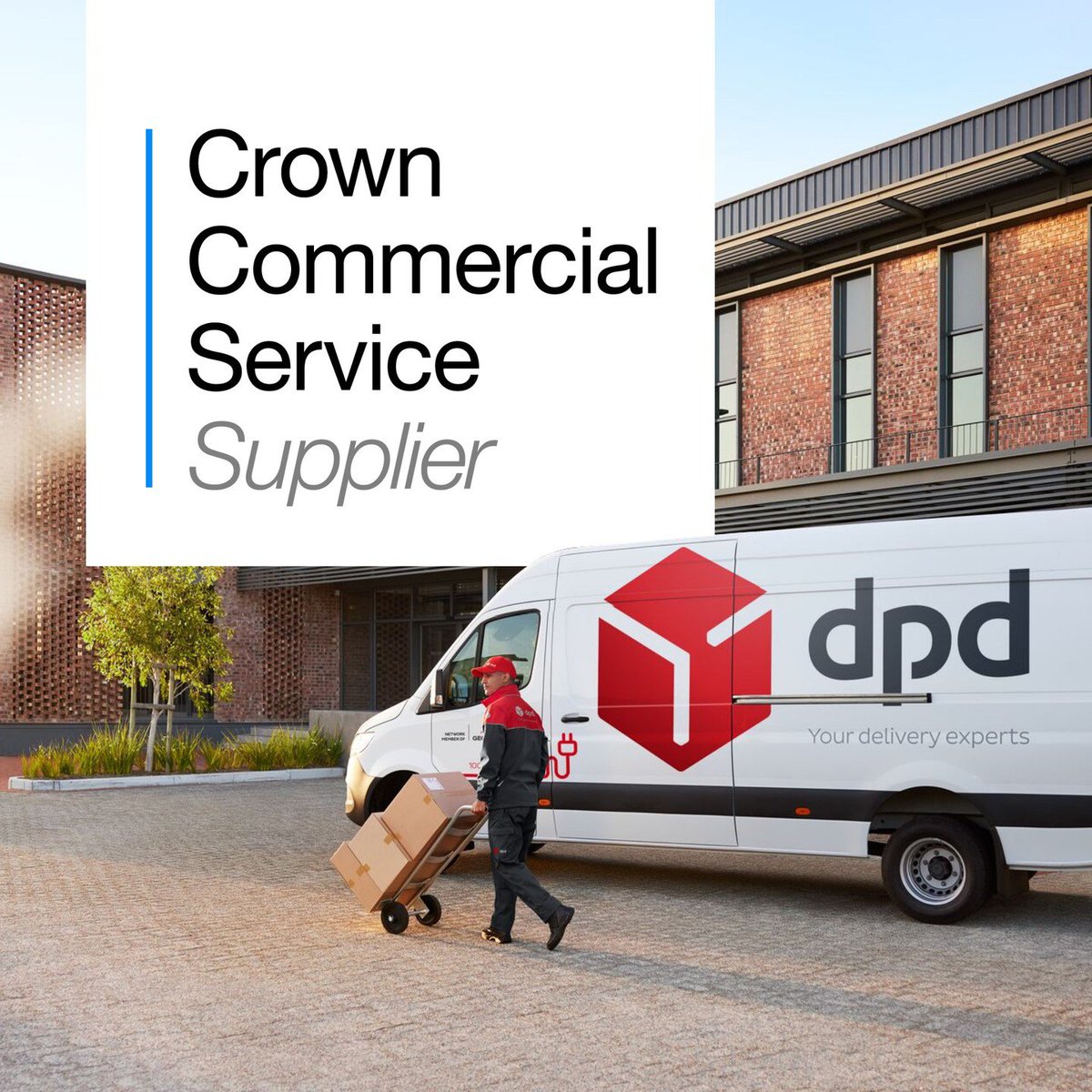 dpdcourier_help's tweet photo. Whether it’s educational materials, delicate healthcare products, office supplies, or uniforms, DPD is a carrier public sector organisations can trust, as all our customers are notified of their one-hour delivery window in advance. 

#CrownCommercialFramework 
#PublicSector #DPD https://t.co/u6jDKSQevh