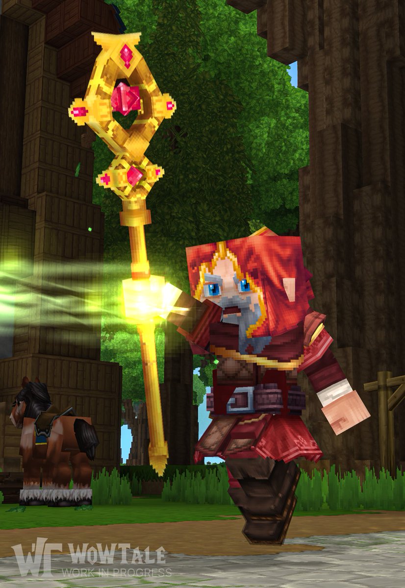 WoWTaleTeam's tweet photo. Few priests get to wield such a storied staff.

Benediction, modeled and textured by Danoru https://t.co/LazV6Vcy19
