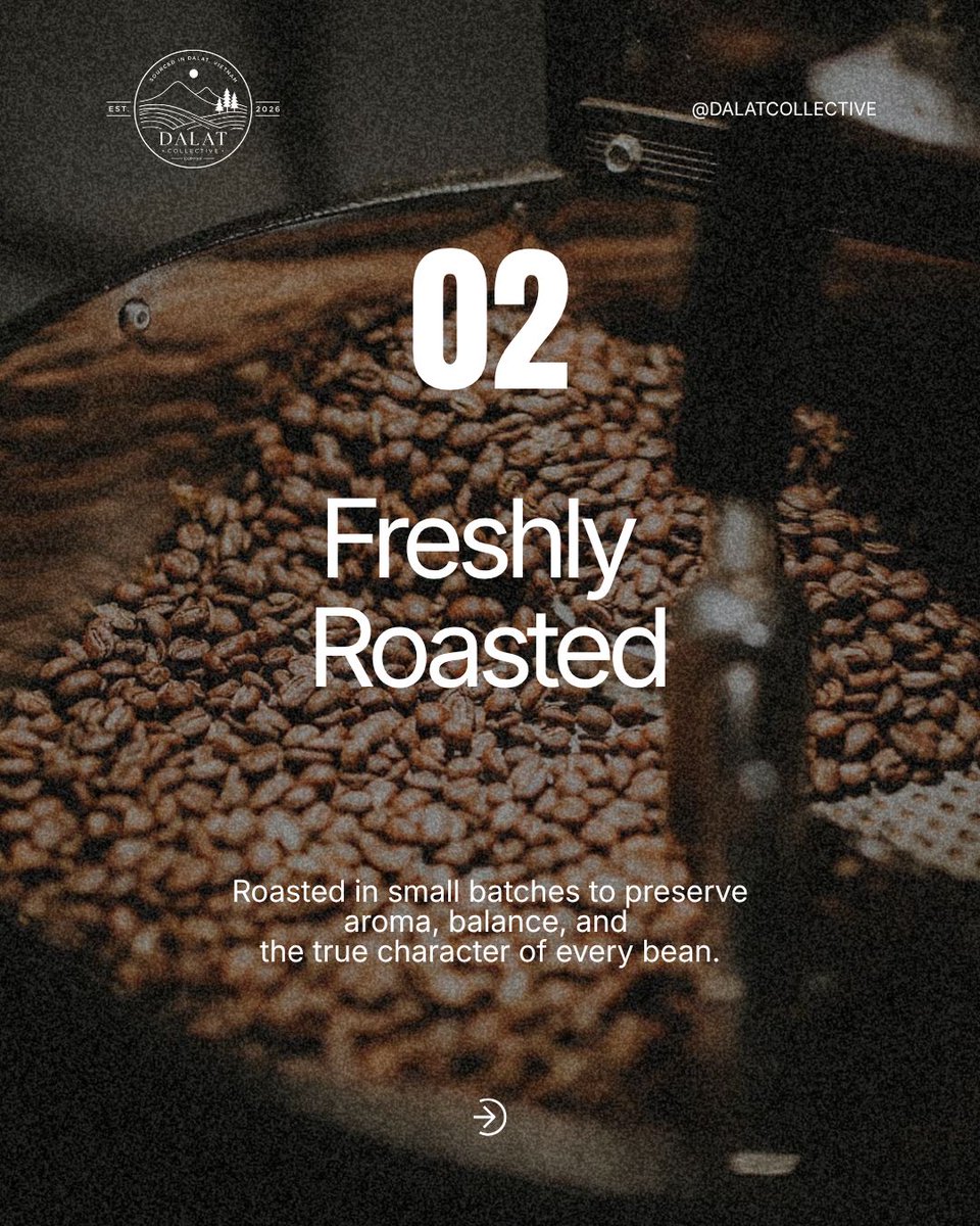 DalatCollective's tweet photo. Wondering what makes our beans special? ☕️
It’s more than just great coffee. It’s the care behind every bean—from the highlands of Vietnam to the final roast.
#DalatCollective #SpecialtyCoffee #VietnamCoffee #CoffeeBeans #CoffeeLovers #CoffeeRoastery #DalatCoffee #ArabicaCoffee https://t.co/fOQvZOgX2a