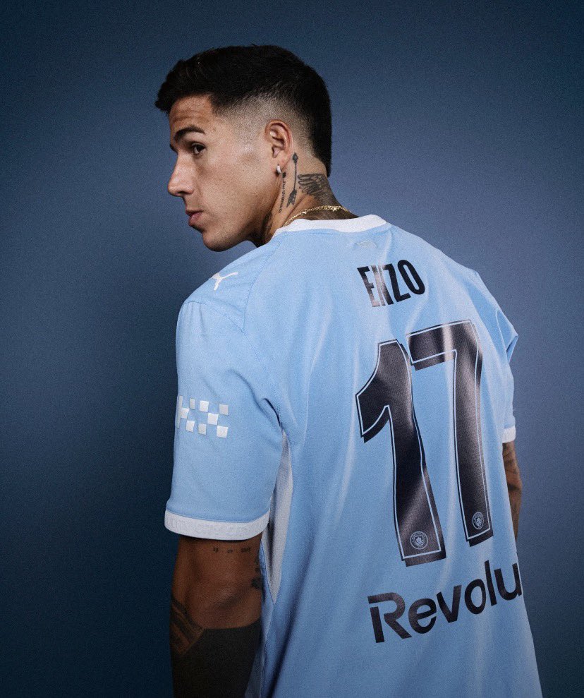 thecityshack's tweet photo. Enzo Fernández: 🗣️

“I always dreamed to be in a club as big as Manchester City”.

“This is a dream move for me. I’m really happy.” https://t.co/7CCn2165Rc