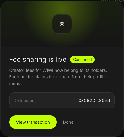 MicrocatMU's tweet photo. fee sharing is live https://t.co/xZVY5XDWuJ