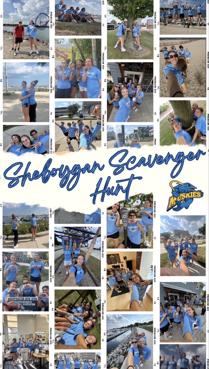 MuskiesWBB's tweet photo. No court? No problem! The competitive energy never stops😤💨!

The team took over downtown Sheboygan for a high-stakes scavenger hunt!

Check out the chaos and fun 📸🕵🏻‍♀️! https://t.co/OfYwLuNbJM
