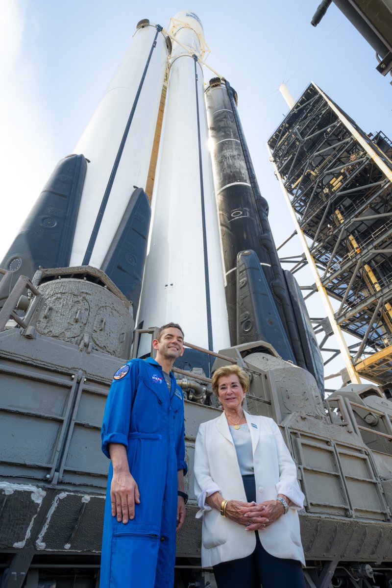 EDSecMcMahon's tweet photo. Thanks to @NASAAdmin for hosting me at the Kennedy Space Center last weekend. The work they’re doing is truly out of this world! 🚀 https://t.co/ZwPet3oY9r