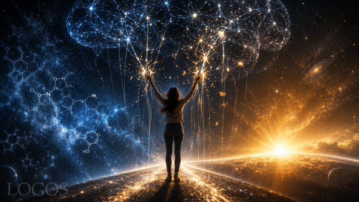 Sign_Of_Reality's tweet photo. Materialism claims that your free will is just a chemical illusion. They say your brain chemistry decides everything before you do. But if you are just a pre-programmed biological puppet, why do you feel the weight of making a real choice, as well as the possibility of making the wrong one... 🎭 #FreeWill