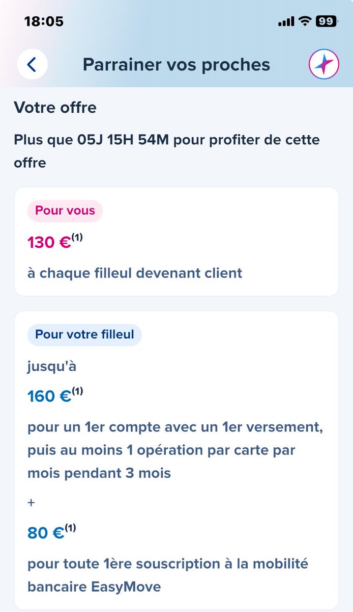 Astralsq's tweet photo. Retour des parrainages boosté sur bourso vous avez jusqu’à 240€ à récupérer en 10min c’est plié vener dm si vous avez pas encore de compte https://t.co/MrCxy3nrqy