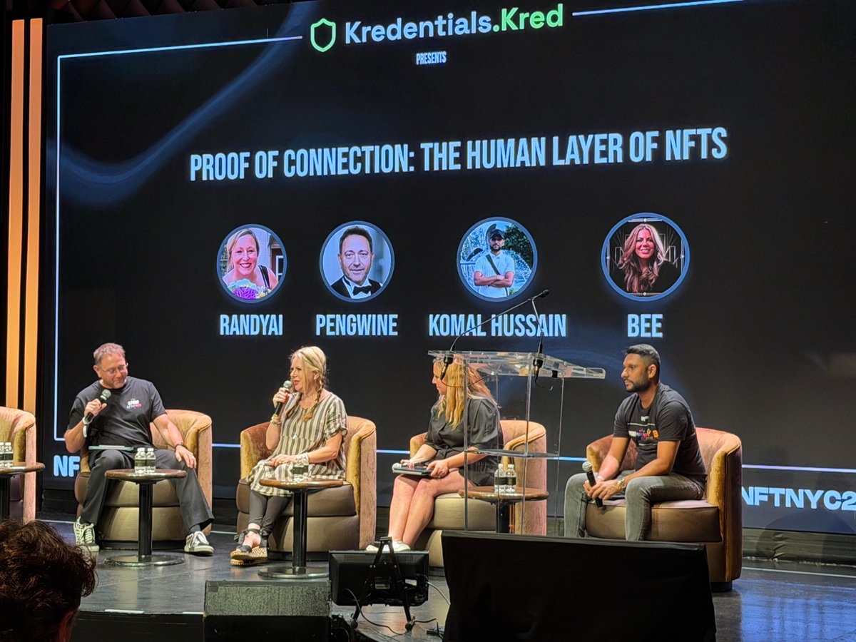 HighAsUnicorn's tweet photo. A moment worth putting on the timeline! 🥂🦄

@NFT_NYC , an incredible stage, and some even more incredible partners!
@PengWine @RandyCoinAI @HoneyBeeRoyale @8055ZKH ✨

#NFTNYC #NFTCommunity #Web3 #NFTs #Crypto #Blockchain #Solana #Web3Community https://t.co/LyXxlrFnpN