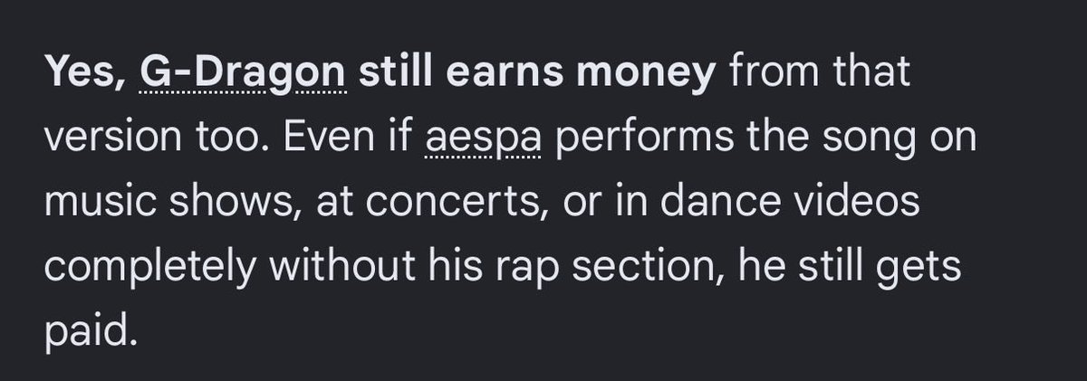 mlybnntt's tweet photo. @lesbiblight And he will be earning more than aespa even with that version too. So thank you 😁 https://t.co/bZWNSVNgGD