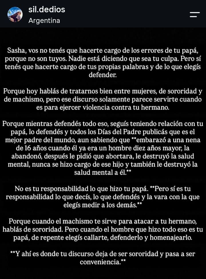 LoaNicole's tweet photo. El papá de Sasha ferro embarazó a una nena de 16 años, ke https://t.co/K9icihMBi2