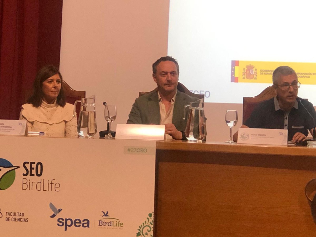 MedioAmbAND's tweet photo. 🦅 Andalucía refuerza su compromiso con la conservación de las aves.

El director general de Política Forestal y Biodiversidad, @juanrapv, ha participado en la inauguración del #27CEO, de @SEO_BirdLife, donde ha destacado los avances en recuperación de especies. https://t.co/02cXaIuO2k