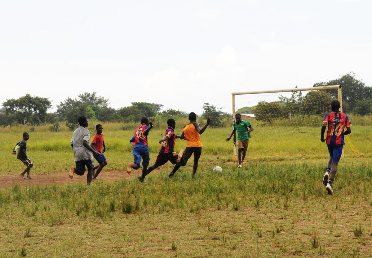 Agnesstembv0's tweet photo. Football isn’t just a sport for kids in Zambia 
For many children, it’s where dreams begin.
#Zambia #Football #Russia https://t.co/iuztFeyf3N