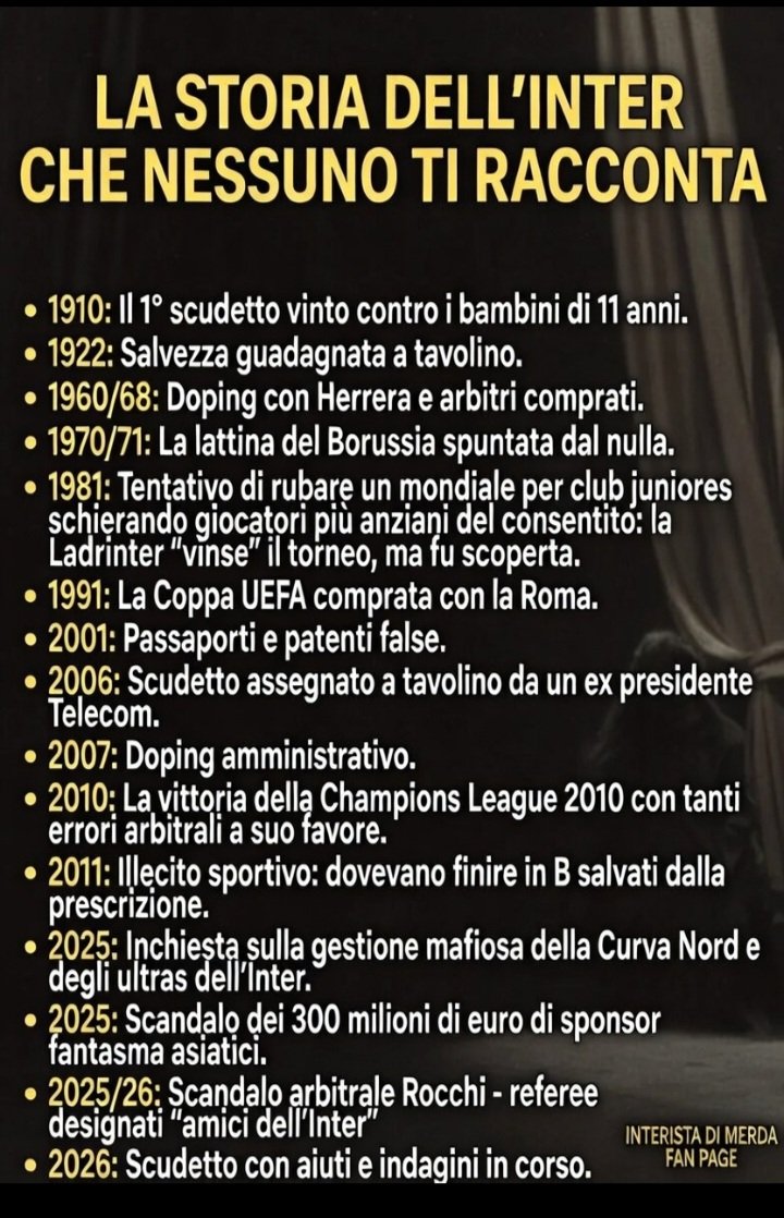 maxglad69's tweet photo. @Se77eSe77e @JUVE1897__ Ci pensò vent'anni fa il vostro massonico entourage politico-giudiziario-imprenditoriale , a non far " marchiare " voi ... E ancora continua a proteggervi e consentirvi di agire in tutta libertà. Ogni mm quadrato del mondo del calcio sa quanto siete iperprotetti e impuniti... https://t.co/WErq9WHvBJ
