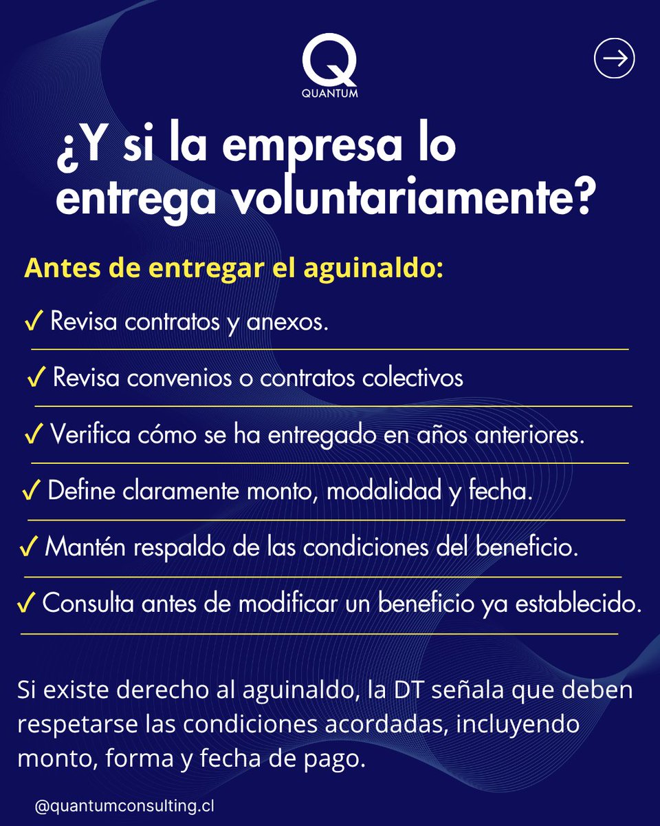 QuantumInd5_0's tweet photo. #QuantumConsulting #Aguinaldo #FiestasPatrias #GestiónLaboral #CapitalHumano https://t.co/ngq6y20oFf