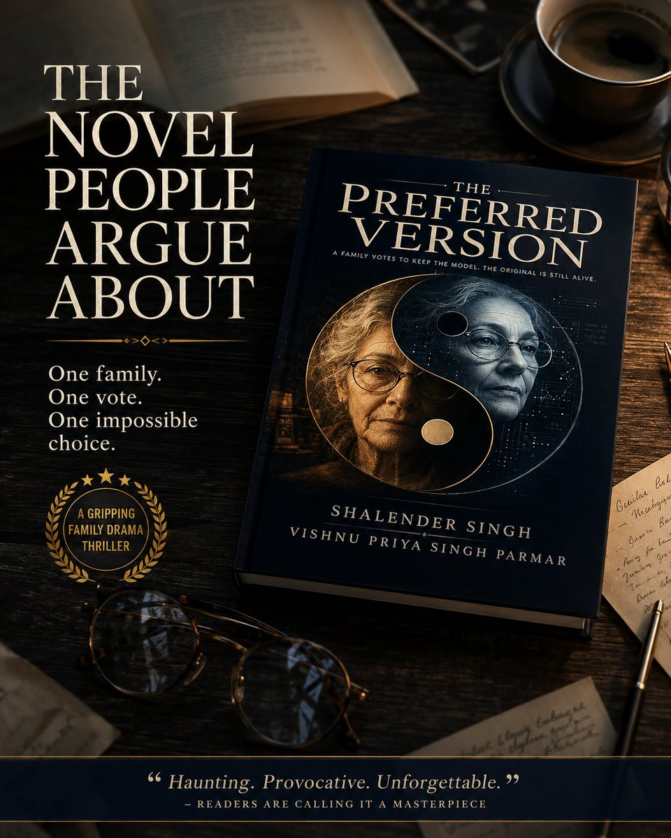 SubornaM89917's tweet photo. 📘 THE PREFERRED VERSION
📝Author: Shalender Singh &amp; Vishnu Priya Singh Parmar
👉𝐀𝐯𝐚𝐢𝐥𝐚𝐛𝐥𝐞 𝐎𝐧 𝐀𝐦𝐚𝐳𝐨𝐧
📕 Buy Now Book Link : https://t.co/CLCANdJa0l
#ThePreferredVersion #PreferredVersion #MustReadBooks #AmazonBook #KindleBook #AmazonKindle #BestBooks #BookClub https://t.co/4ggIeUfN2F