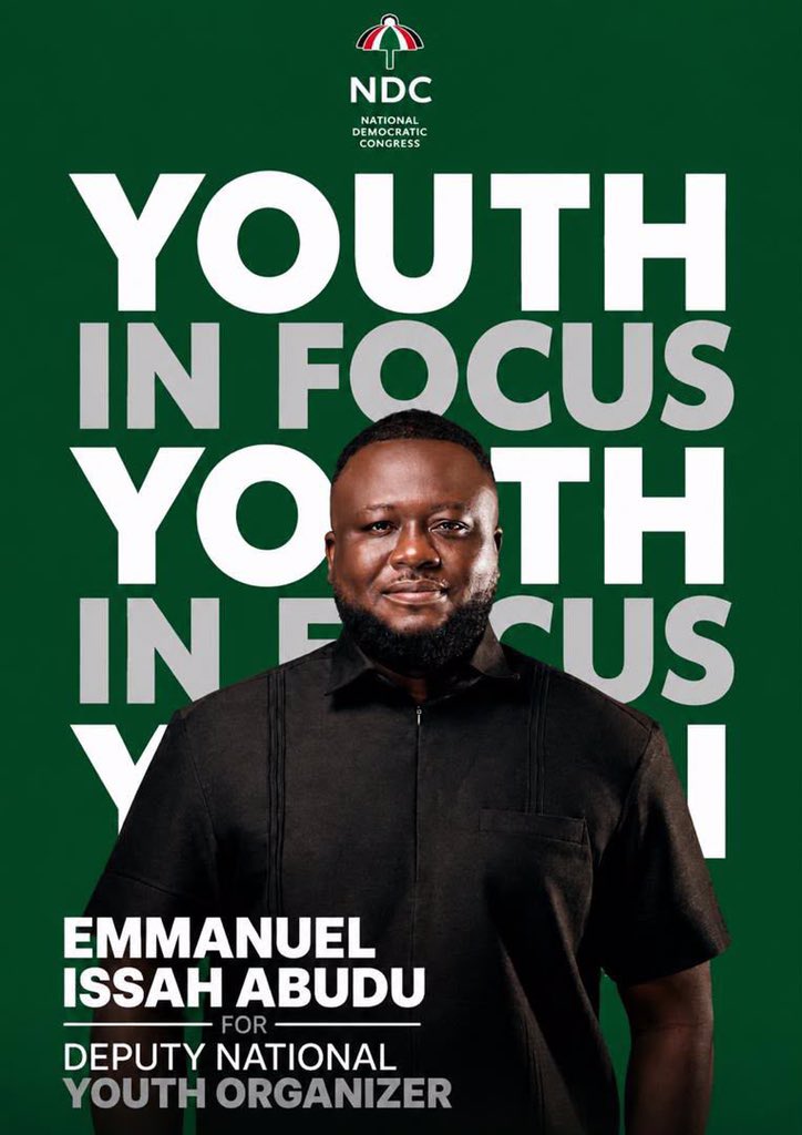 jnr_Comota's tweet photo. Hon. EMMANUEL ISSAH ABUDU
Built to Serve! Ready to Lead!
#NoYouthNoPower #BuiltToServe #ReadyToLead #TeamTakashi #ProjectNext #NDCYouthWing #Victory2026 https://t.co/uMXsB4IPrL