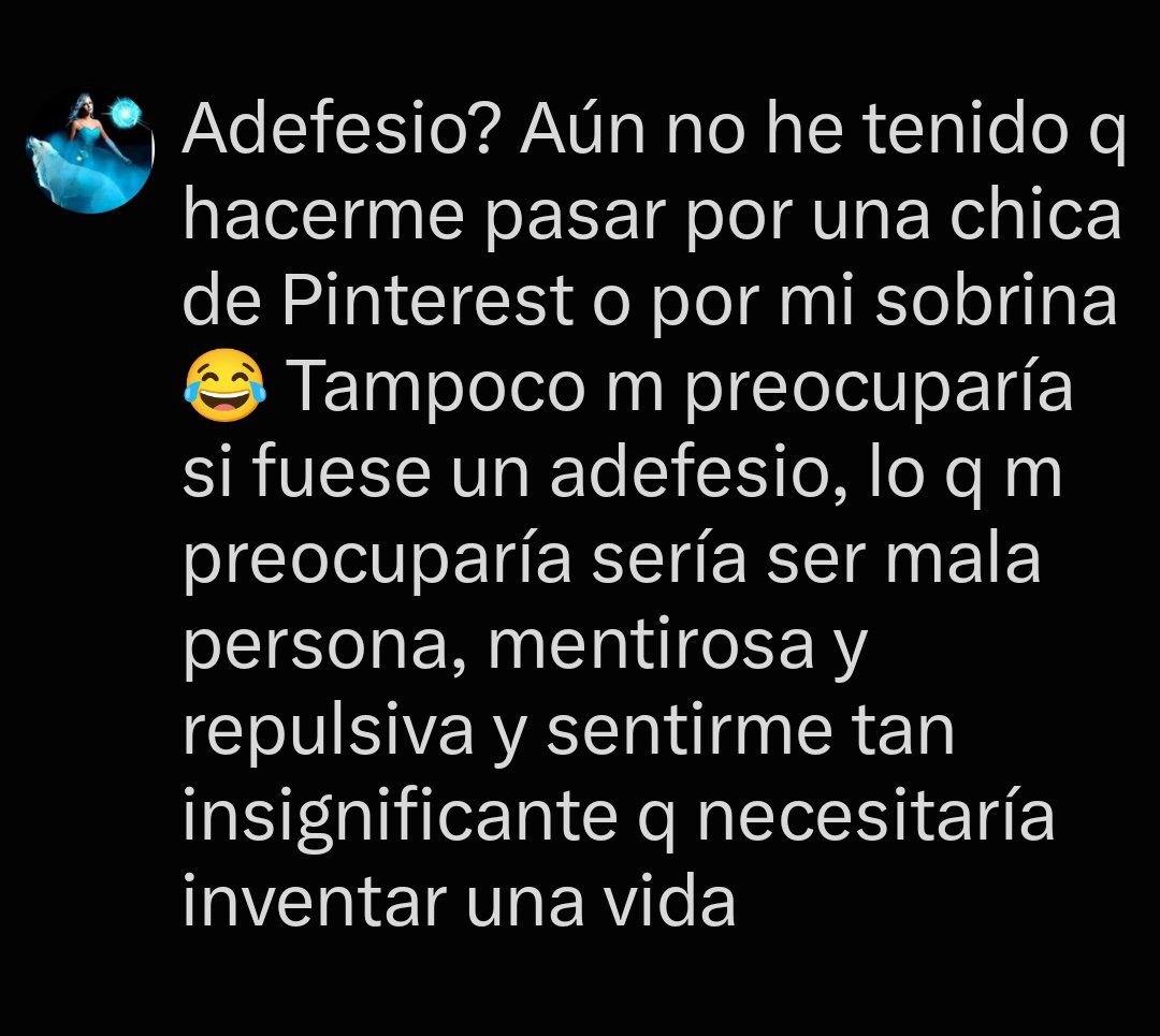 LaPimienta_Sur's tweet photo. Cree la Señora Fiscal que no le voy a responder porque me haya bloqueado. Cobarde 😂😂😂😂 https://t.co/nQ2JI0E7SQ