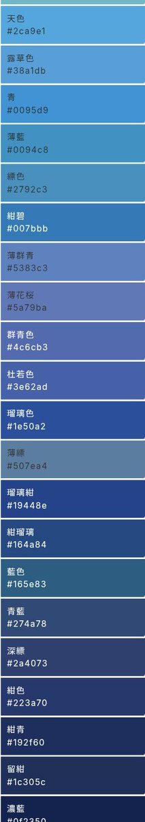 UTAUCOLOR's tweet photo. 青色ってどこからどこまで❓の疑問についてですが、大体ここらへんの色味の子たちを集めてくださると良いかもしれません。

色は人それぞれ見え方がありますから厳密にはしませんのでどしどし参加してください‼️

青💙といってますが水色🩵も含めて良いです‼️‼️ https://t.co/b8nQQLwuas