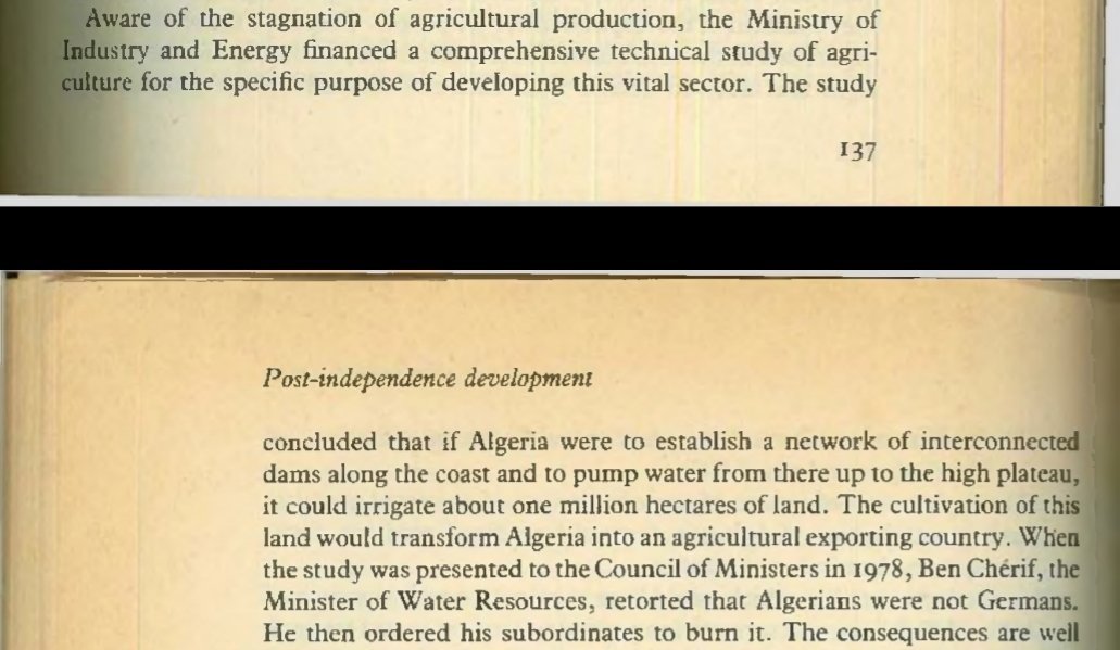 ouvea1988's tweet photo. "Why do you irrigate land to prevent agriculture from stagnating, we do not do this in Algeria." https://t.co/fwbHhwiC96