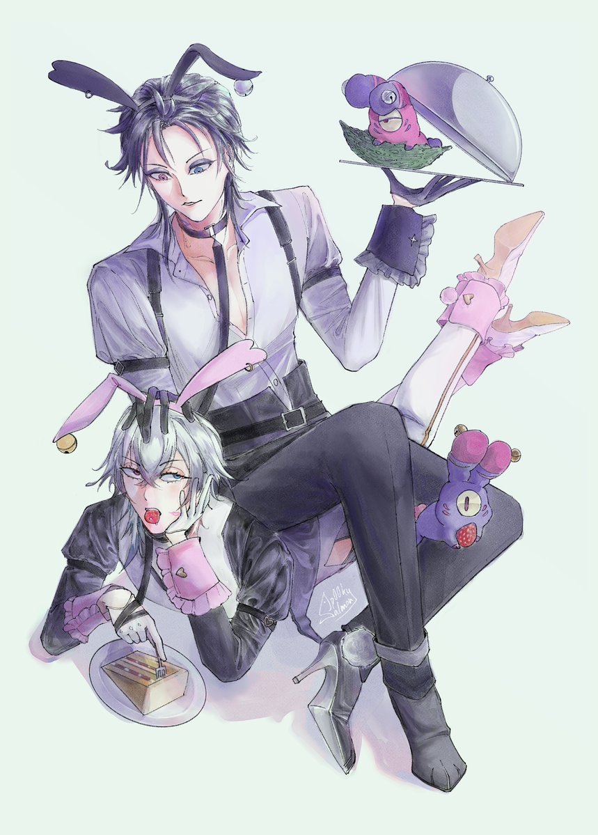 sp00kysalmon's tweet photo. ~3 years of drawing bettel!🎉 
⬅️2023                                         2026➡️ https://t.co/a62CMxdQqV
