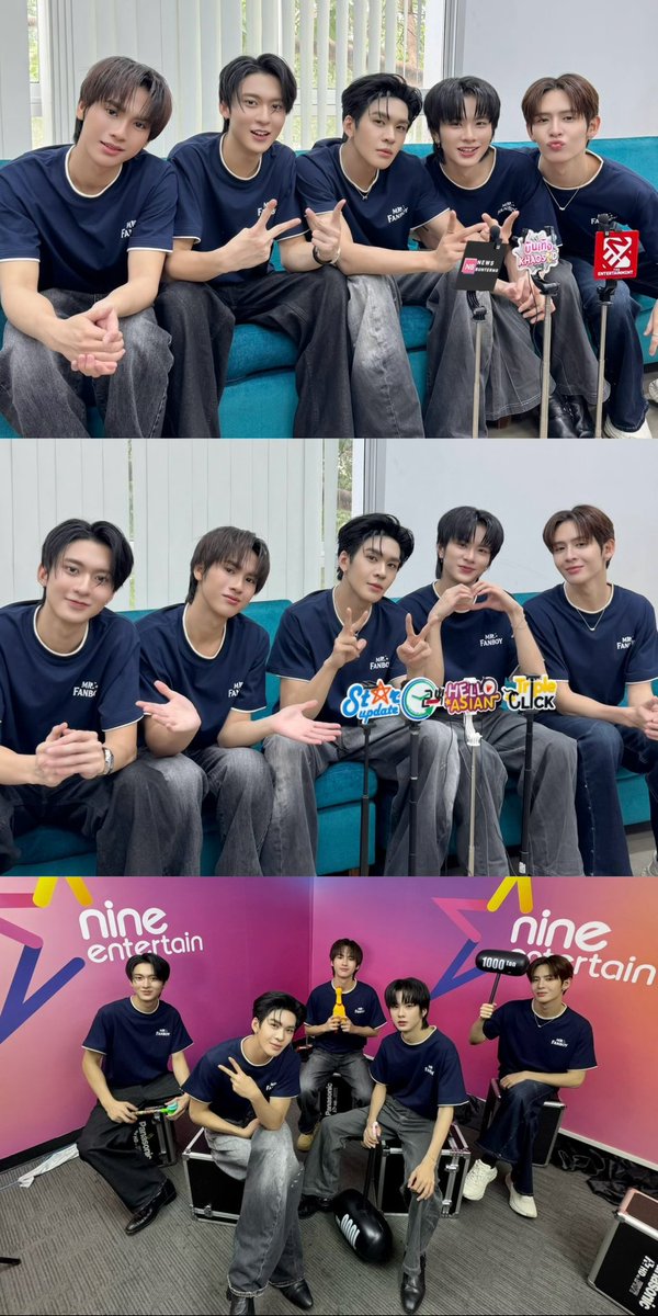 SAVEWRG_OFC's tweet photo. 02.09.2026 😸📸✨

MR FANBOY PRESS TOUR
#เดินสายไปกับแฟนบอย

จบลงไปแล้วสำหรับ “รักสุดใจนายแฟนบอย Mr. Fanboy Series Press Tour” ในวันนี้นะคะ ✨
ขอขอบคุณทาง @onebunterng @onenews31 @NewsBunterng @KhaosodOnline @TheEntTH “MooDuSeries” “Onmaiway” @Hello_asian @_24News_ @webstarupdate และ @NineEntertain ที่ให้เกียรติน้องเซฟและทีมนักแสดงมาร่วมพูดคุย พร้อมเปิดพื้นที่ให้ทุกคนได้รู้จักเรื่องราวและฝาก “รักสุดใจนายแฟนบอย Mr. Fanboy Series” ให้กับทุกคนมากขึ้นนะคะ 🙇🏻‍♀️🤍✨

ขอบคุณชาวออซ.และพี่ๆแฟนคลับทุกคน ที่ร่วมเล่นเทรนด์และดูไลฟ์กันตลอดทั้งวันเลยนะคะ 🫶🏻🐱
แล้วมารอติดตามเรื่องราวของ “ว่าน” และ #MrFanboySeries  ไปด้วยกันในตอนต่อๆ ไปนะคะ 📸🤍

@savewrg #savewrg