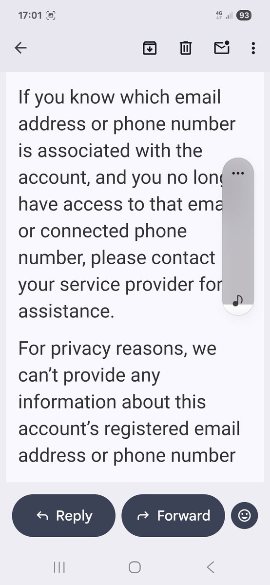 CultSuperstar's tweet photo. Welcome to the world of cyber-fascism. 
What is it with these dumb fuckers at 'X'??
This shitty dismissive communication is undoubtedly a generic AI response.
I actually received this shit after sending my current email and original account details.
Total witchcraft rabbit-hole. https://t.co/JbUykMILfs