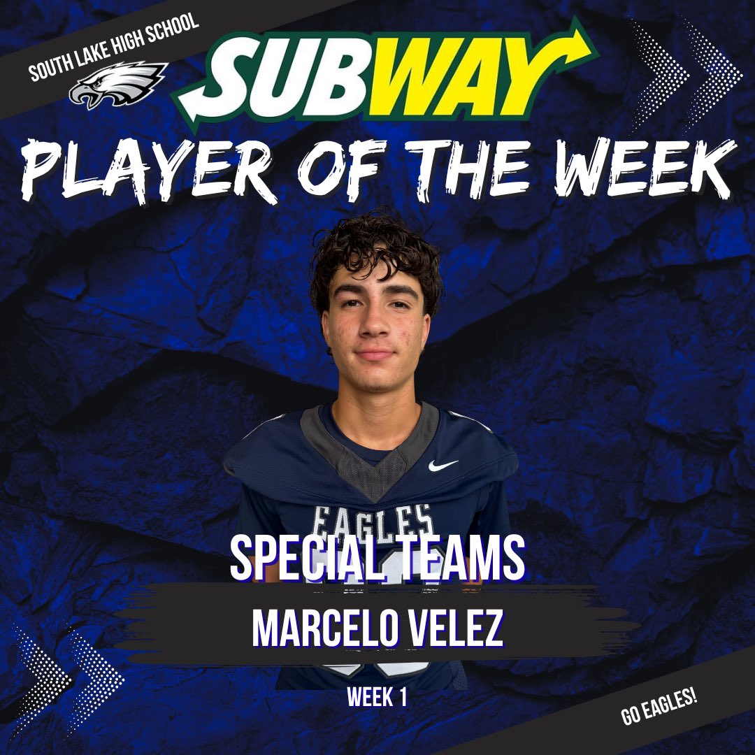 FootballSlhs's tweet photo. Congrats to our @SUBWAY players of the week❗️

@Landon_Coning62 @Kymaniontop101 

#SoarEaglesSoar 🦅 https://t.co/zaQQgAbgkA