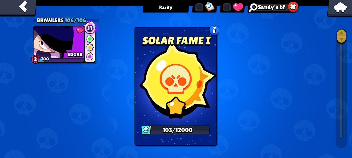 SleepheadSandy's tweet photo. Meu jogo atualizou e agora tá assim, é normal?
#sandgar #brawlstars https://t.co/B1UWzqzzqP