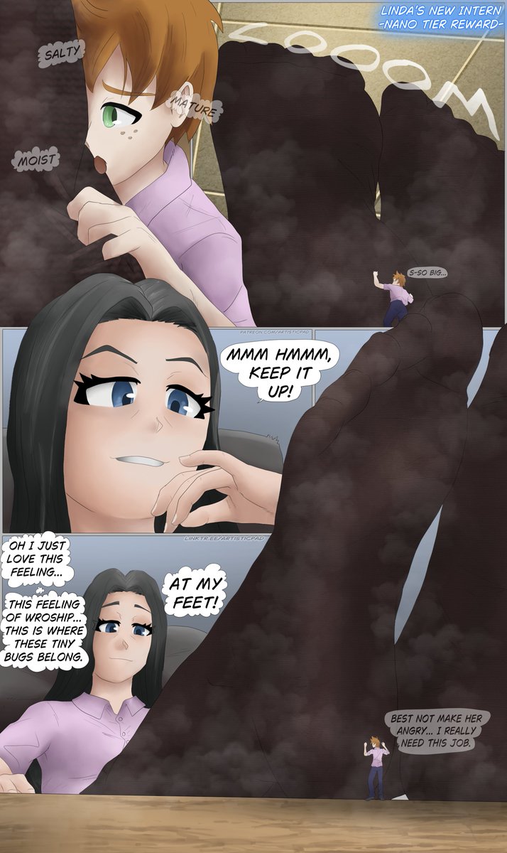 ConsArtisticPad's tweet photo. Linda's new intern

Looks like Linda is taking to her new intern rather well... However, I'm not sure this will help him in his monthly review with his actual manager...

Every character in the post is a consenting adult!

Created from my Nano Tier's monthly idea! https://t.co/NzjGlRKZ77